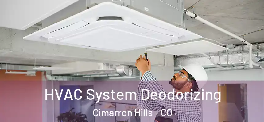 HVAC System Deodorizing Cimarron Hills - CO